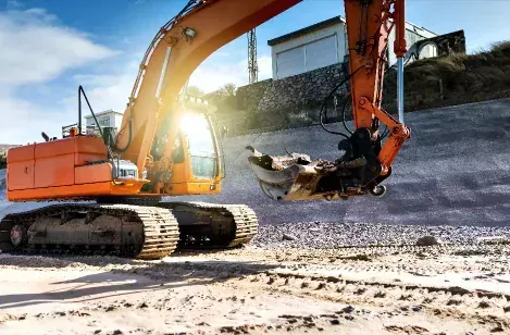 Travaux publics près de Roulans